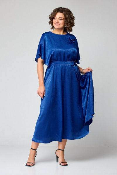 Платье Koketka i K 1153-1 синий - фото 6