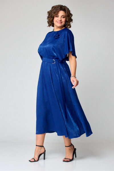 Платье Koketka i K 1153-1 синий - фото 5