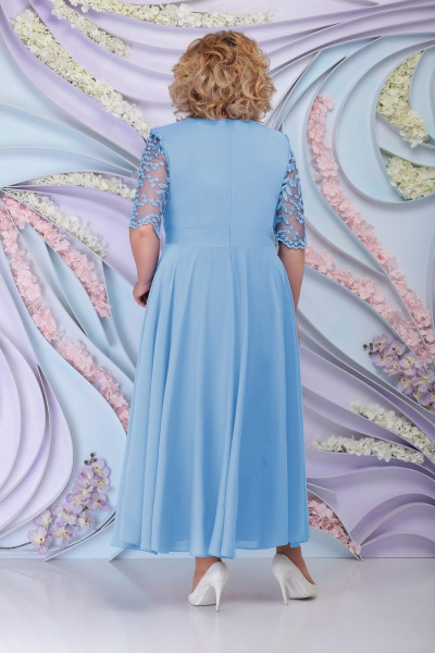Жакет, платье Ninele 359 голубой - фото 4