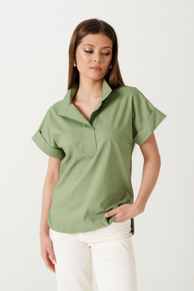 Блуза Ketty К-14940 зеленый - фото 3
