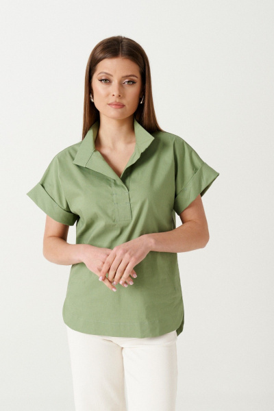 Блуза Ketty К-14940 зеленый - фото 7
