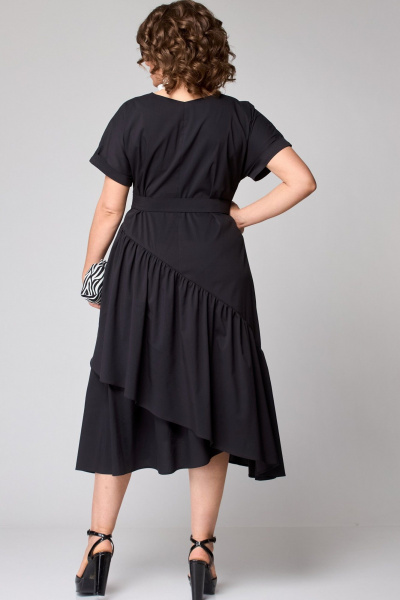 Платье EVA GRANT 7122 черный - фото 18