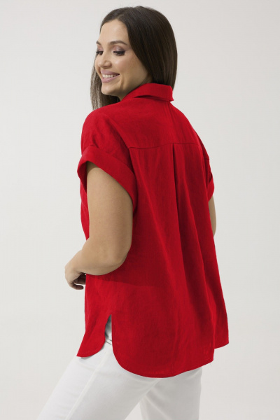 Блуза Ma Сherie 1088 красный - фото 3