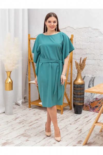 Платье TAEMNA 21070 серо-зеленый - фото 1