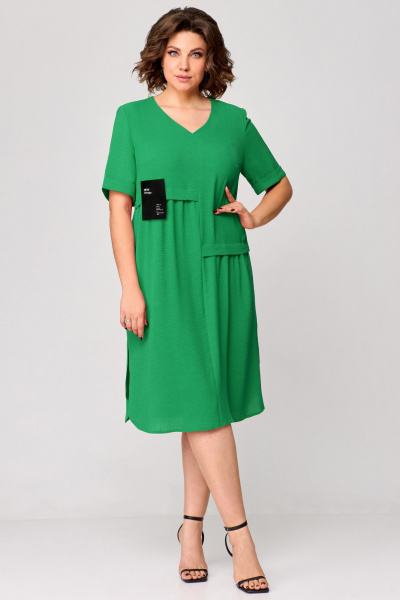 Платье Мишель стиль 1194 зеленый - фото 8