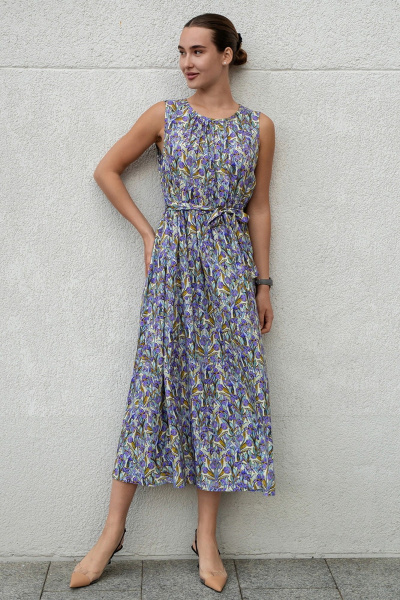 Платье LADO 6353-14 фиолетовый - фото 2