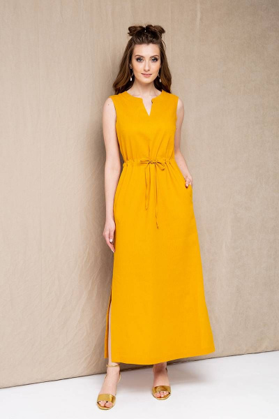 Платье Daloria 1650 желтый - фото 7