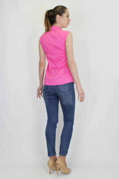 Блуза VLADOR 500624-1 розовый - фото 3