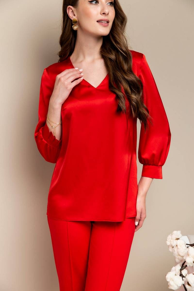 Блуза Daloria 6135 красный - фото 1