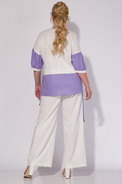 Блуза, брюки Liliana 1315-1314 лаванда - фото 4