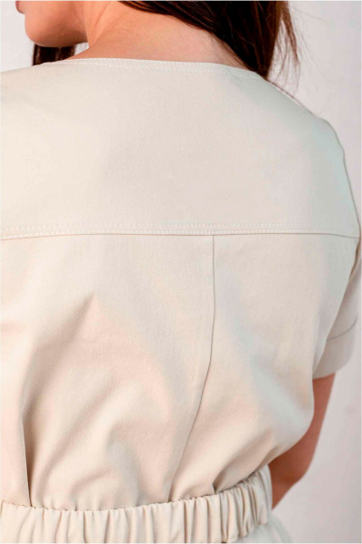 Блуза, юбка Mislana 1113 бежевый - фото 5
