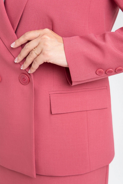 Жакет, юбка IVARI 10709 розовый - фото 6