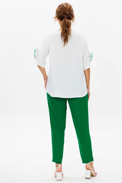 Блуза, брюки Mubliz 181 зеленый - фото 16