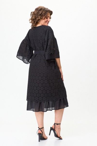 Платье ANASTASIA MAK 1195 черный - фото 3