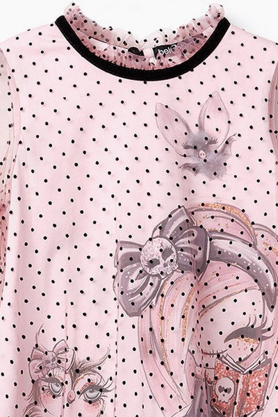 Платье Bell Bimbo 202201 пепельно-розовый - фото 2