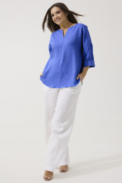 Блуза Ma Сherie 1080 сине-фиолетовый - фото 1
