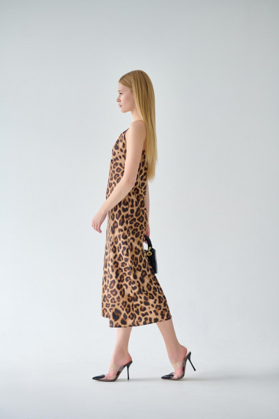 Платье Мастер Мод 807с леопард - фото 3