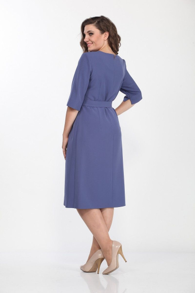 Платье Lady Style Classic 2119 синий - фото 2