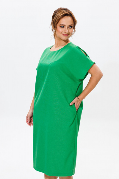 Платье Mubliz 178 зеленый - фото 5