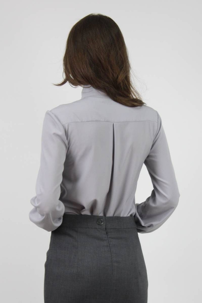 Блуза VLADOR 500616-1 серый - фото 3