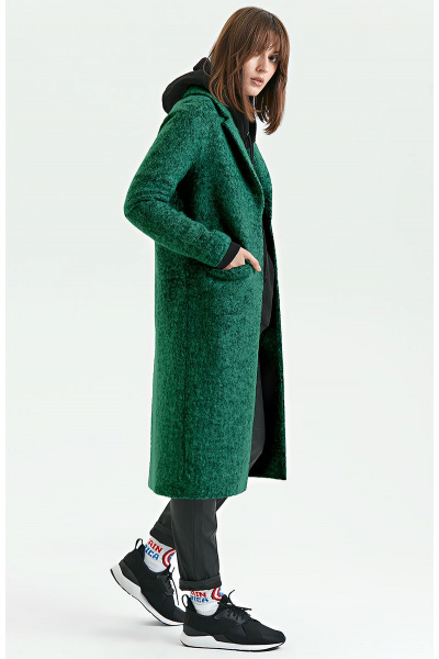 Пальто Moveri by Larisa Balunova 6044С лесной_зеленый - фото 2