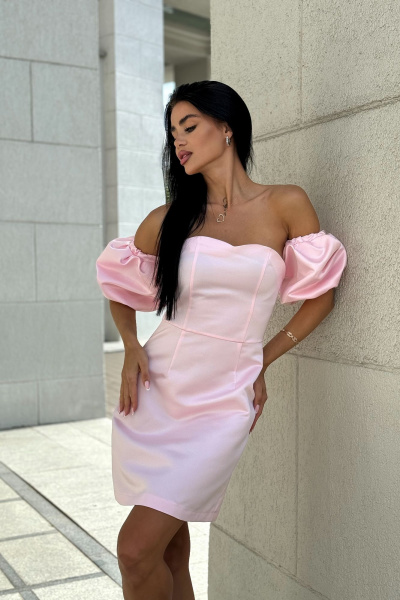 Платье THE.WOMAN 0192 розовый - фото 3