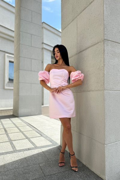 Платье THE.WOMAN 0192 розовый - фото 2