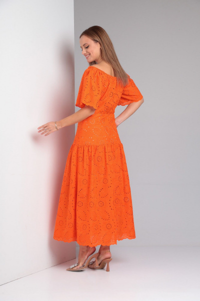 Платье TVIN 7806 оранжевый - фото 10