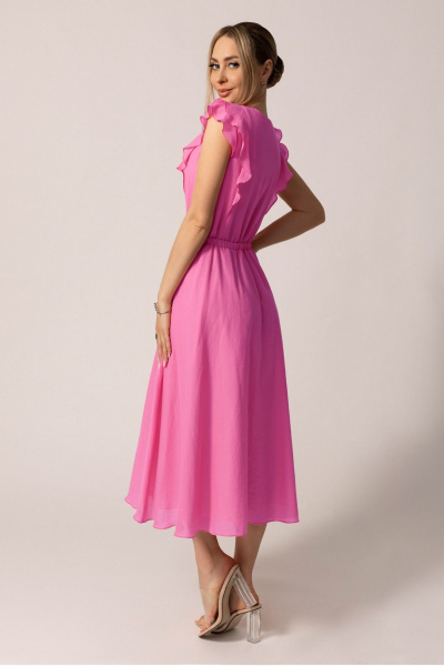 Платье Golden Valley 44031 темно-розовый - фото 2