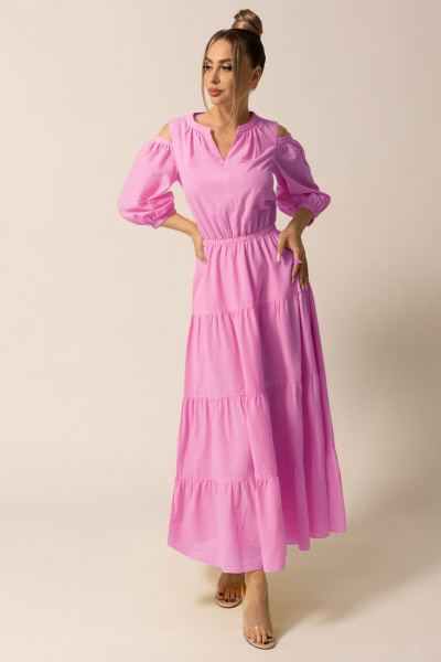 Платье Golden Valley 44039-2 розовый - фото 1