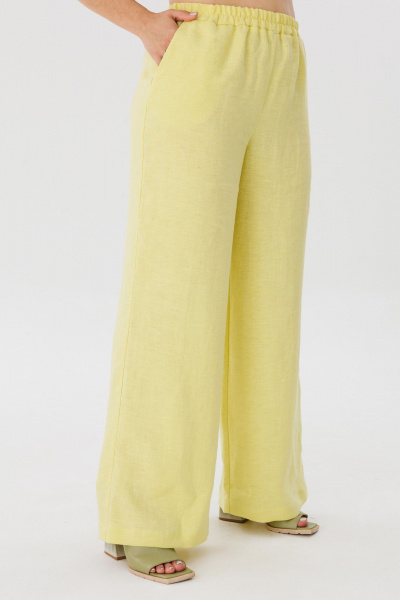 Блуза, брюки Anelli 1465 акварель+лимонад - фото 4