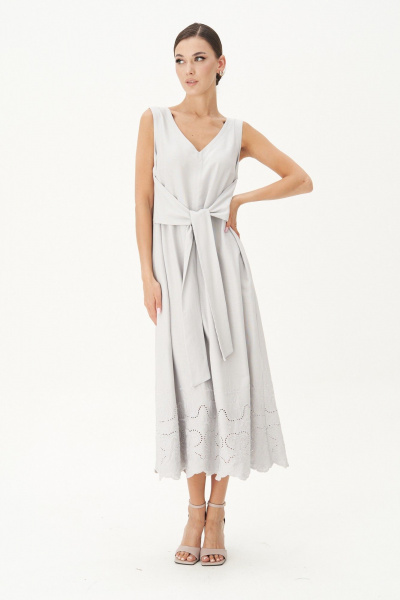 Платье Fantazia Mod 4844 серый - фото 1