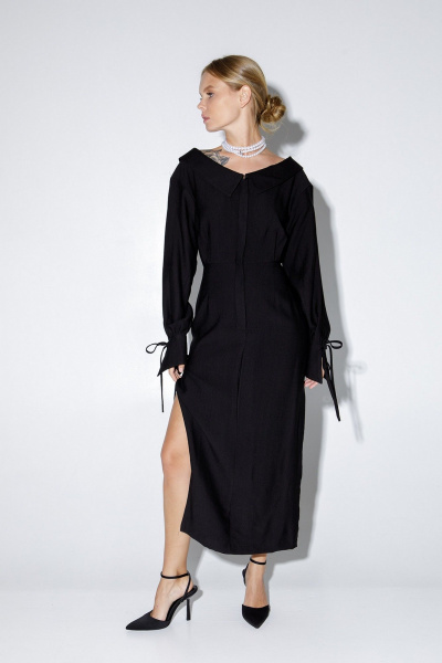 Платье PiRS 5230 черный - фото 1