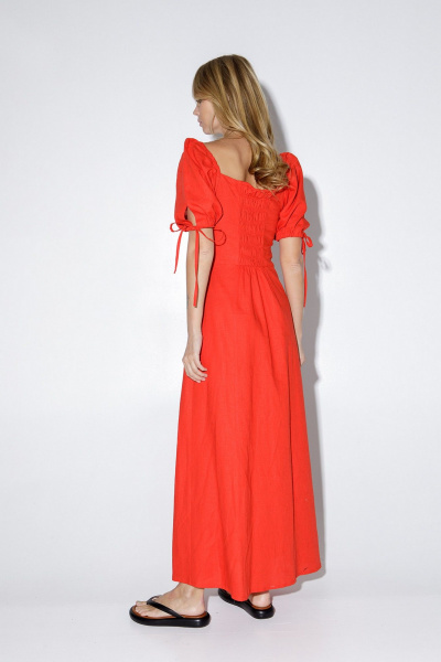 Платье PiRS 5281 красный - фото 5