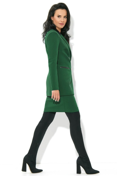 Жакет, юбка AYZE 1747 зеленый - фото 4