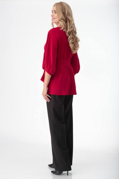 Блуза, брюки Shetti 1059 красный - фото 3