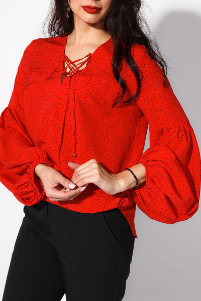 Блуза YFS 6610 красный - фото 2