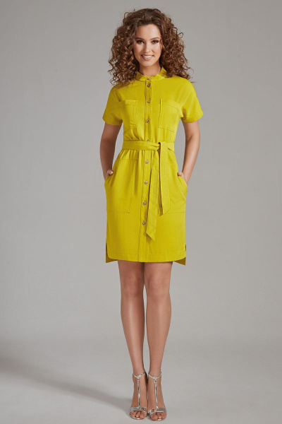 Платье DeVita 1068 желтый - фото 2