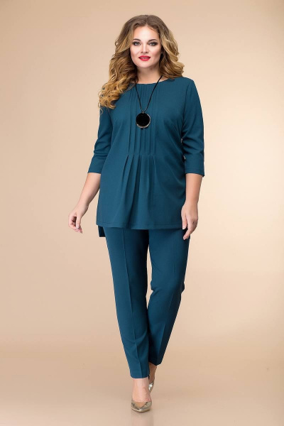 Блуза, брюки Romanovich Style 2-2060 морская_волна - фото 1