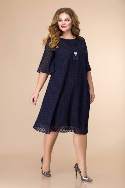 Платье Romanovich Style 1-2064 синий - фото 1