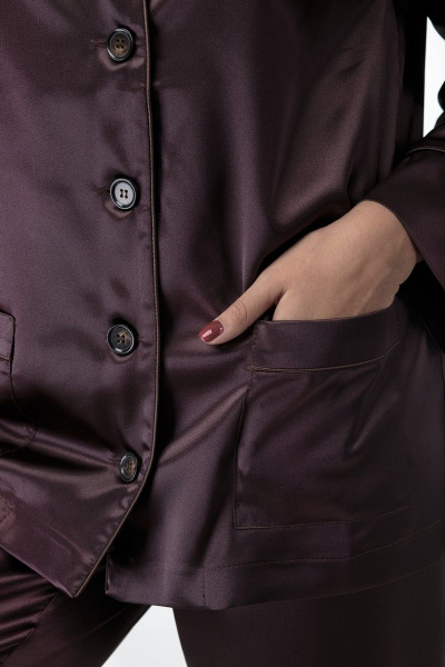 Блуза, брюки Anelli 870 коричневый - фото 7