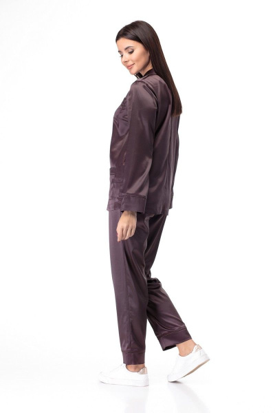 Блуза, брюки Anelli 870 коричневый - фото 5