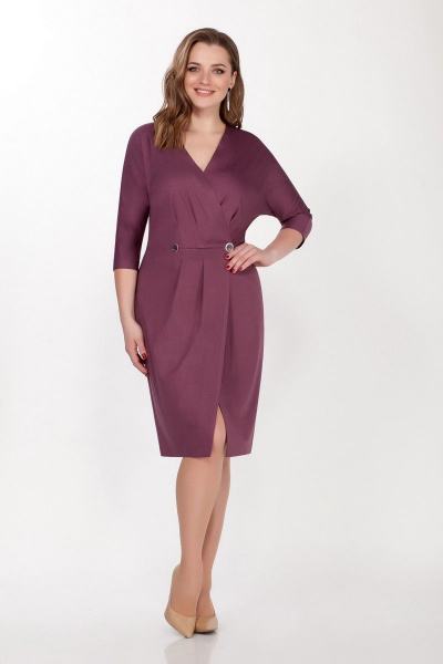 Платье LaKona 1286 пурпурный - фото 1