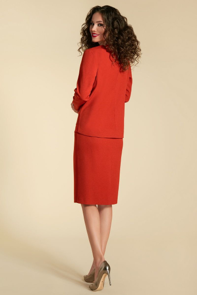 Блуза, юбка Магия моды 1726 красный - фото 3