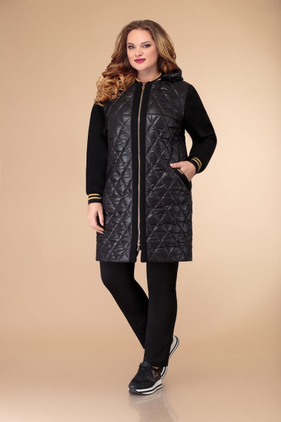 Куртка Svetlana-Style 1449 черный - фото 1