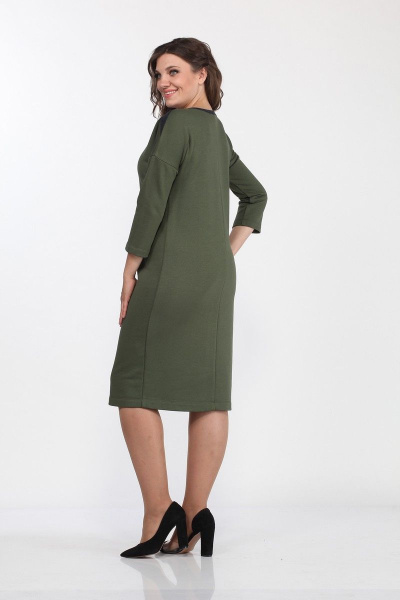 Платье Lady Style Classic 2153 зеленый - фото 2
