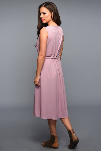 Платье Teffi Style L-1334 розовый - фото 3