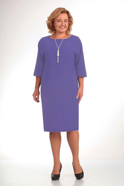 Платье ELGA 01-472 фиолет - фото 1
