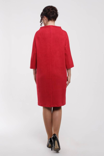 Платье Дорофея 550 красный - фото 3