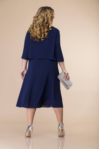 Платье Romanovich Style 1-2066 синий - фото 2